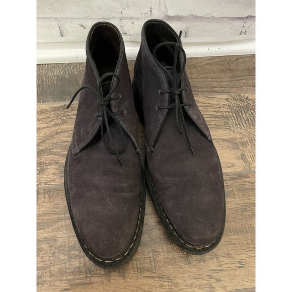 Heschung Genet Desert Brown Chuka Suede Dress Boots UK Size 7.5 US size 9 - Picture 2 of 14